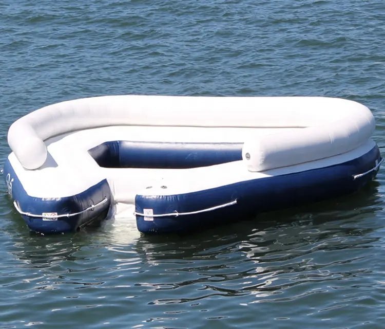 Inflatable Water Island With Built In Pool - Sunzout Outdoor Spaces LLC