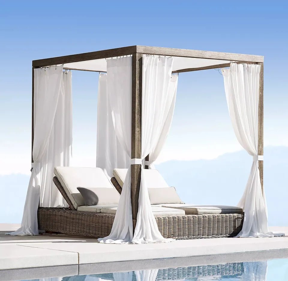 Outdoor All-Weather Daybed Lounger - Sunzout Outdoor Spaces LLC