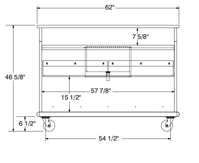 Outdoor All Weather Heavy-Duty Stainless Steel Portable Bar - Sunzout Outdoor Spaces LLC