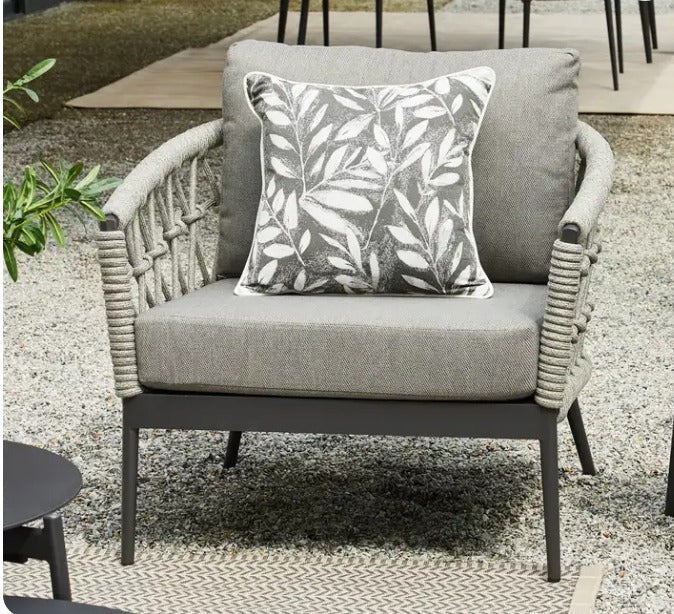 Outdoor All-Weather Sofa Set- Fishnet Rope Design - Sunzout Outdoor Spaces LLC