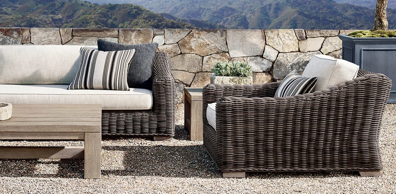 Outdoor All-Weather Wicker Furniture Collection-French Beam Design - Sunzout Outdoor Spaces LLC