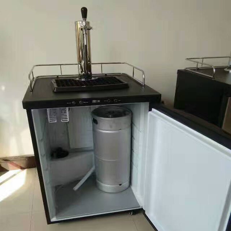 Outdoor Stainless Steel Double Tap Beer Kegerator- Available November 2023 - Sunzout Outdoor Spaces LLC