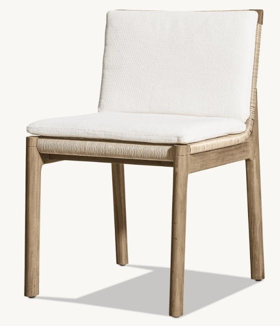 Outdoor Teak and Rattan Woven Dining Furniture - Sunzout Outdoor Spaces LLC
