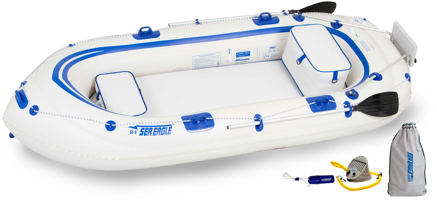 Sea Eagle 9 Inflatable Boat Fisherman's Dream Package - Sunzout Outdoor Spaces LLC