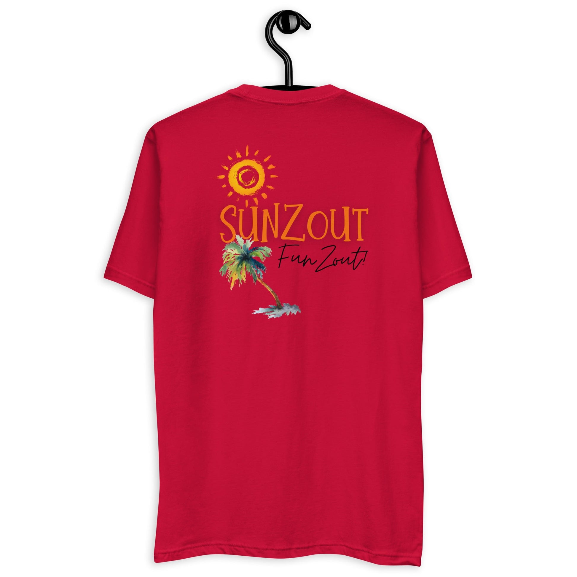 Sunzout Funzout Fitted Short Sleeve T-shirt - Sunzout Outdoor Spaces LLC