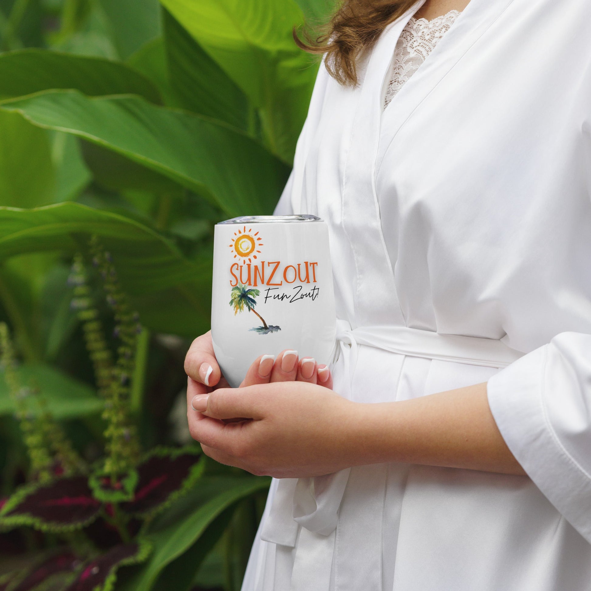 Sunzout Funzout Wine tumbler - Sunzout Outdoor Spaces LLC