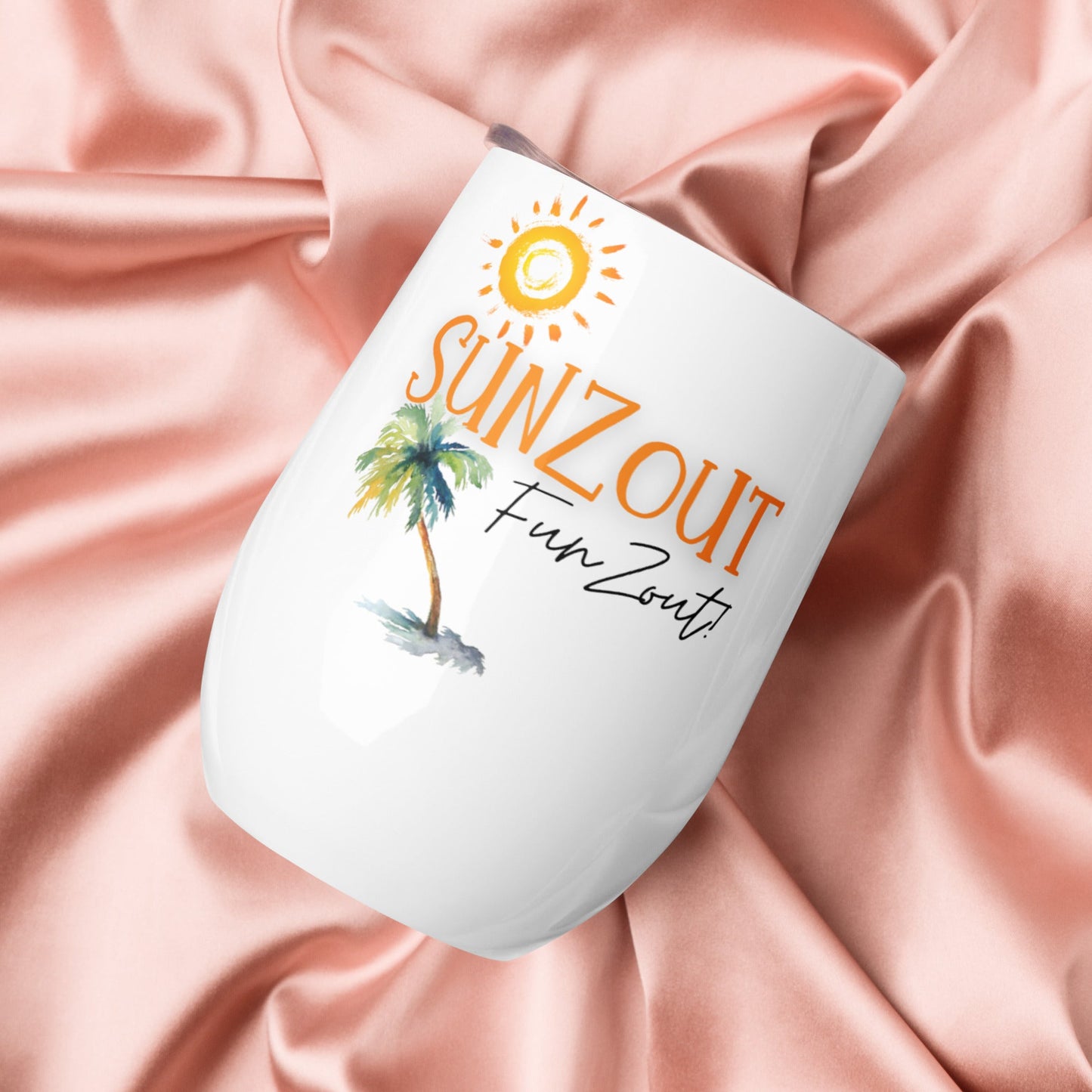 Sunzout Funzout Wine tumbler - Sunzout Outdoor Spaces LLC