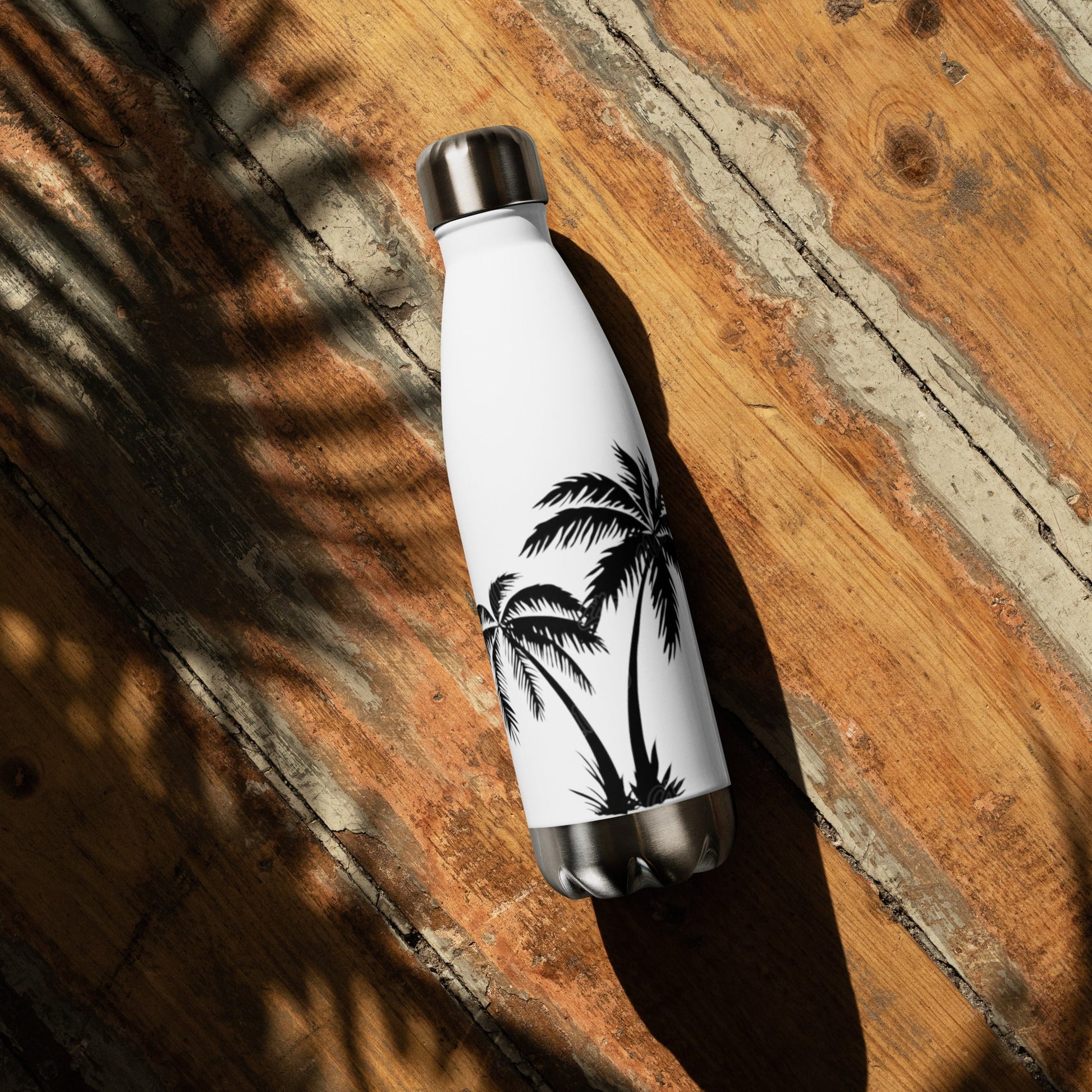 Sunzout Palm tree Stainless Steel Water Bottle - Sunzout Outdoor Spaces LLC