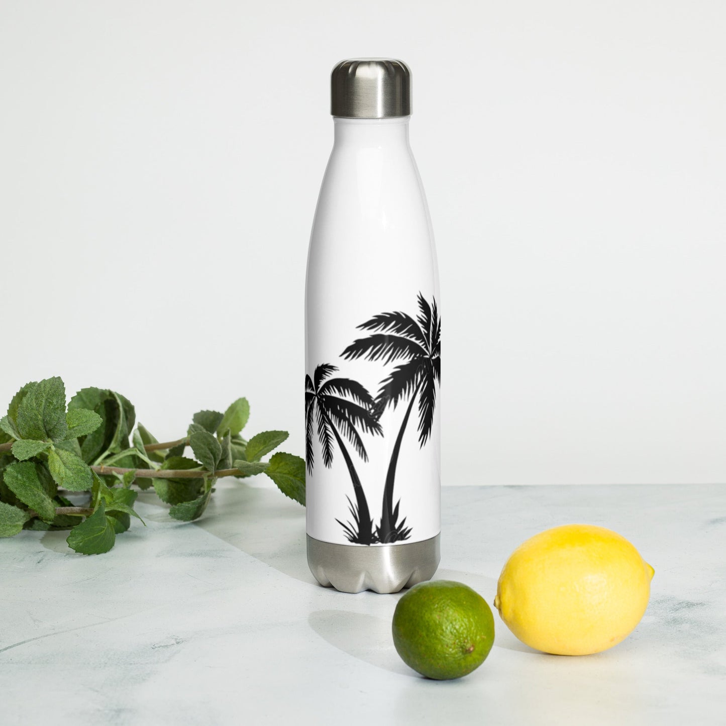 Sunzout Palm tree Stainless Steel Water Bottle - Sunzout Outdoor Spaces LLC