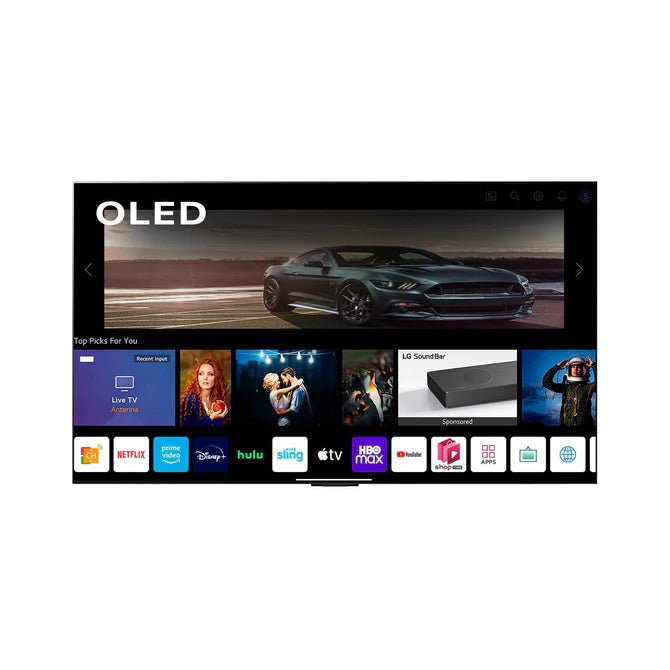 Titan Covered Patio OLED 120Hz Smart Outdoor TV (GL-C2) - Sunzout Outdoor Spaces LLC