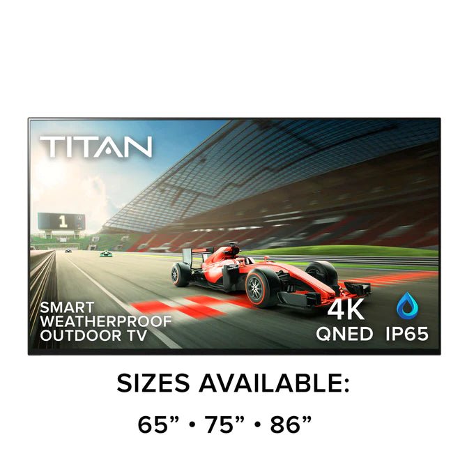 Titan Full Sun QNED 120Hz Smart 4K Outdoor TV (GL-Q83) - Sunzout Outdoor Spaces LLC